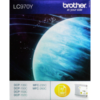 Brother LC970Y Ink Cartridges Yellow LC-970Y-0