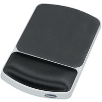 Fellowes Premium Gel Mouse Pad and Wrist Support Graphite 91741-0