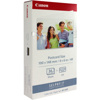 Canon Selphy KP-36IP Colour Ink Cartridge and Photo Paper Pack-0