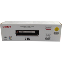 Canon 716Y Toner Cartridge Yellow CRG-716Y 1977B002AA-0