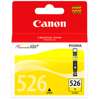 Canon CLI-526 Ink Cartridge Yellow CLI526 4543B001Aa-0