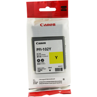 Canon PFI-102Y Ink Cartridge Yellow PFI102 0898B001AA-0