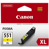 Canon Pixma CLI-551XLY Ink Cartridge High Yield Yellow 6446B001-0