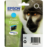 Epson T0892 Ink Cartridge Cyan C13T089240-0