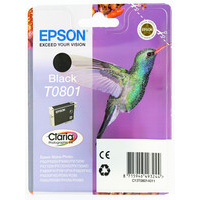 Epson T0801 Ink Cartridge Black C13T080140-0