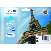 Epson T7022 Ink Cartridge High Yield Cyan C13T70224010-0
