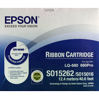 Epson S015262 Ink Ribbon Cartridge Black C13S015262-0