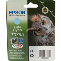 Epson T0795 Ink Cartridge Light Cyan C13T079540-0