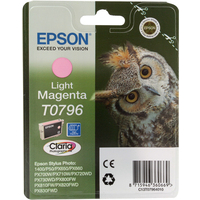 Epson T0796 Ink Cartridge Light Magenta C13T079640-0