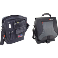 Monolith Multifunctional Nylon Laptop Backpack Black And Grey 2399-0