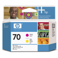 HP 70 Print Head Magenta and Yellow C9406A HP70-0