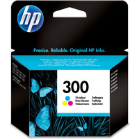 HP 300 Ink Cartridge Tri-Colour CC643EE CC643E HP300-0
