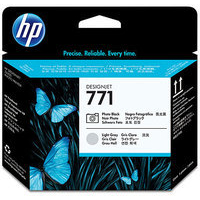 HP 771 Print Head Photo Black/Light Grey CE020A-0