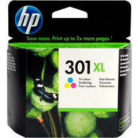 HP 301XL Ink Cartridge Tri-Colour CH564EE No301XL High Capacity-0