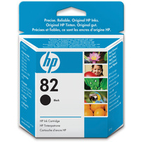 HP 82 Ink Cartridge Black CH565A High Capacity-0