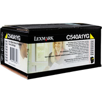 Lexmark C540A1YG Toner Cartridge Yellow Return Program 0C540A1YG-0
