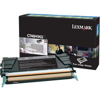 Lexmark C746H1KG Toner Cartridge High Yield Black -0