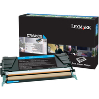 Lexmark C746A1CG Toner Cartridge Cyan -0
