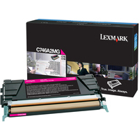 Lexmark C746A1MG Toner Cartridge Magenta -0
