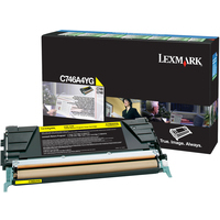 Lexmark C746A1YG Toner Cartridge Yellow -0