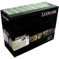 Lexmark 64016HE Toner Cartridge Black Return Program H/Cap 0064016HE-0