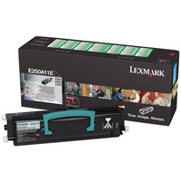 Lexmark 250A11E Toner Cartridge Black Return Program E250A11E-0
