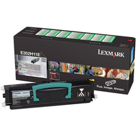 Lexmark 0E352H11E Toner Cartridge Black Return Program E352H11E-0