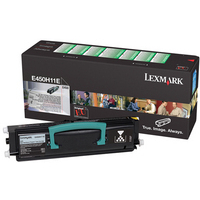 Lexmark E450H11E Toner Cartridge Black Return Program High Yield-0