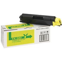 Kyocera TK-580Y Toner Cartridge Yellow TK580Y-0