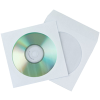Q-Connect CD Envelope Paper Pack of 50 KF02206-0