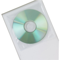 Q-Connect CD Envelope Polypropylene Pack of 50 KF02207-0