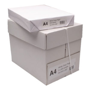 Cheap A4 Copier Paper 80gsm White Box 5 reams