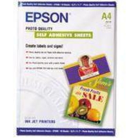 Epson Photo Quality Paper A4 Self-Adhesive Pk10 C13S041106-0