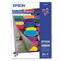 Epson Double-Sided Matt Photo Paper Heavyweight A4 Pk50 C13S041569-0