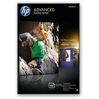 HP Advanced Glossy Photo Paper 250gsm 10x15cm Borderless Pk100 Q8692A-0