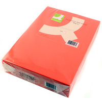 Q-Connect Coloured Copier Paper A4 80gsm Bright Red Pk500-0