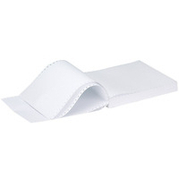 Q-Connect Listing Paper 11 inches x241mm 2-Part NCR Plain 60gsm Pk1000 KF02708-0