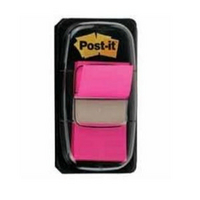 3M Post-it Index Tab 25mm Bright Pink 680-21-0