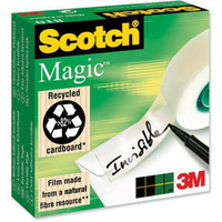 3M Scotch 810 Magic Tape 19mmx33m 8101933-0