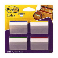 3M Post-it Durable Hanging File Tab Angled Pk24 686-A1-0