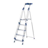 Abru Blue Seal 5-Tread Professional Aluminium Step Ladder 10505-0