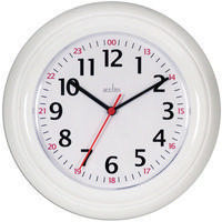 Acctim Wexham 24 Hour Wall Clock White 21862-0