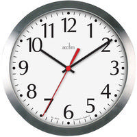 Acctim Javik 10 inch Aluminium Wall Clock 27417-0