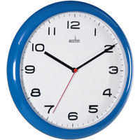 Acctim Aylesbury Wall Clock Blue 92/308-0