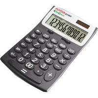 Aurora EcoCalc Desktop Calculator 12-digit Black EC505-0