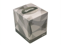 Kleenex Facial Tissues Cube 1-Fold 2-Ply White 90 Sheets 8834-0