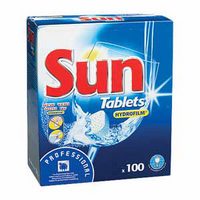 Sun Professional Dishwashing Tablets Pk100 HG756-0