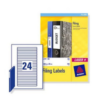 Avery Eurofolio File Label Pack of 25 Sheets L7170-25-0