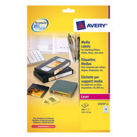 Avery Video Spine Label Pack of 25 Sheets L7674-25-0