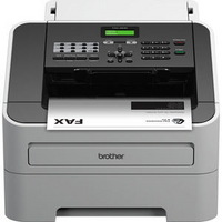 Brother FAX-2840 Mono Laser Fax Machine Grey-0